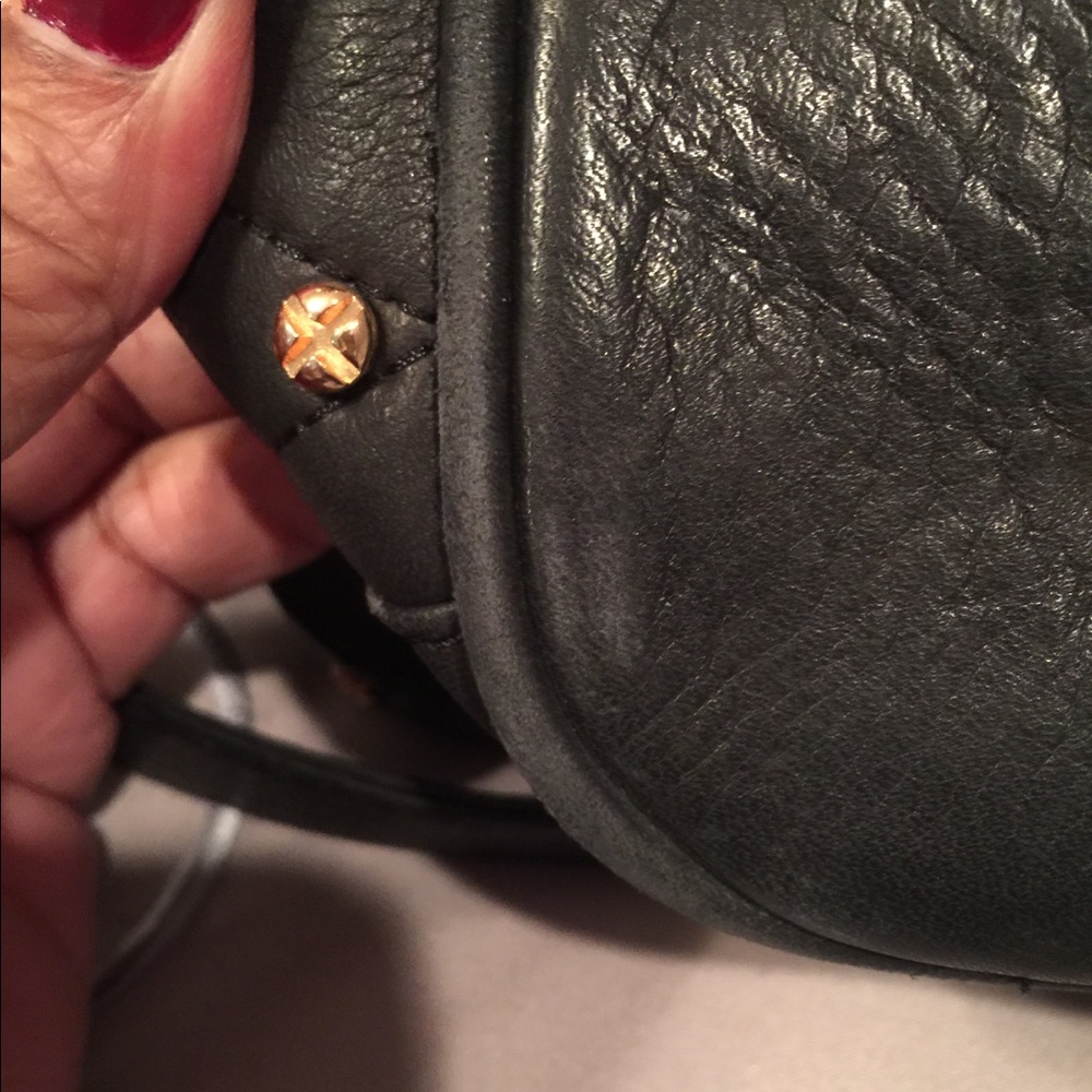 Rebecca Minkoff: Black leather & rose gold bag - Picture 7 of 8